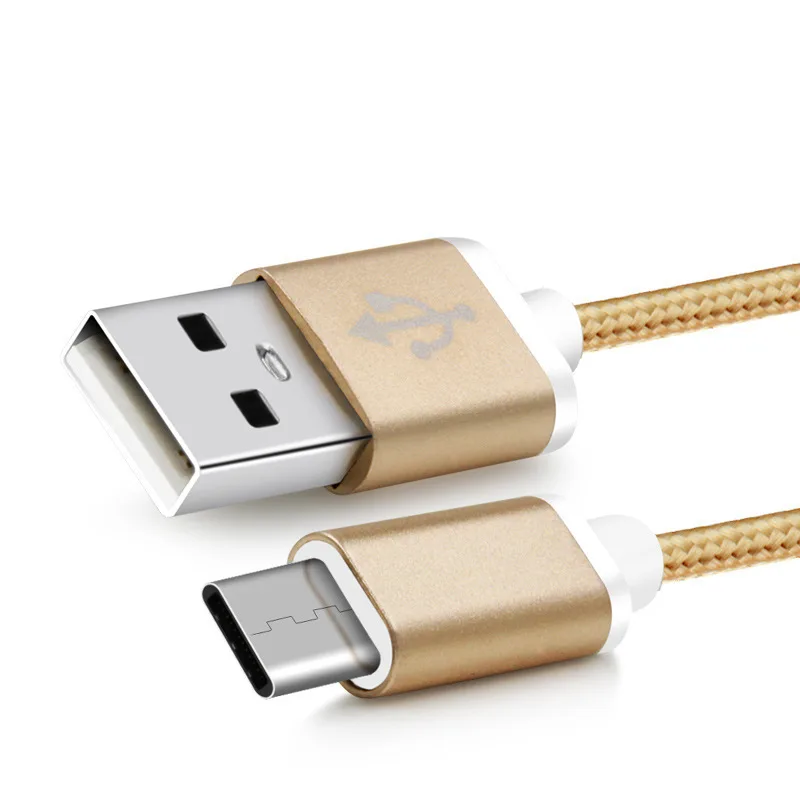 Золотой USB 3,0 Тип A USB 3,1 Тип C быстрая Зарядное устройство для huawei Коврики 10 Honor 10 9 8 V8 V9 P9 P10 плюс P20 кабель синхронизации данных и зарядки - Цвет: Золотой