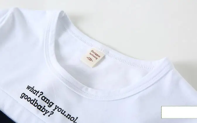 Teenager summer clothes set children boys fashon letter short sleeve o-neck t-shirt+janes shorts 2pcs for outfits 4-12Y | Детская одежда