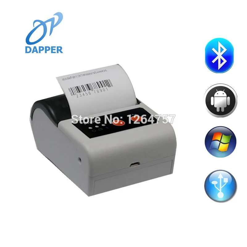 58 мм портативный android микро bluetooth чековый принтер этикеток | Компьютеры и офис