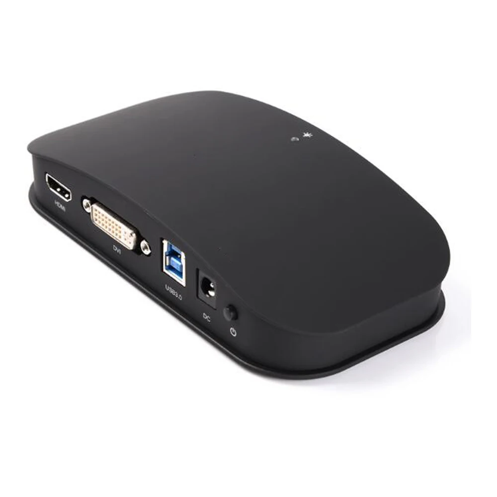 Переходник с USB3.0 на DVI HDMI VGA сплиттер чипсет Displaylink внешняя видеокарта адаптер