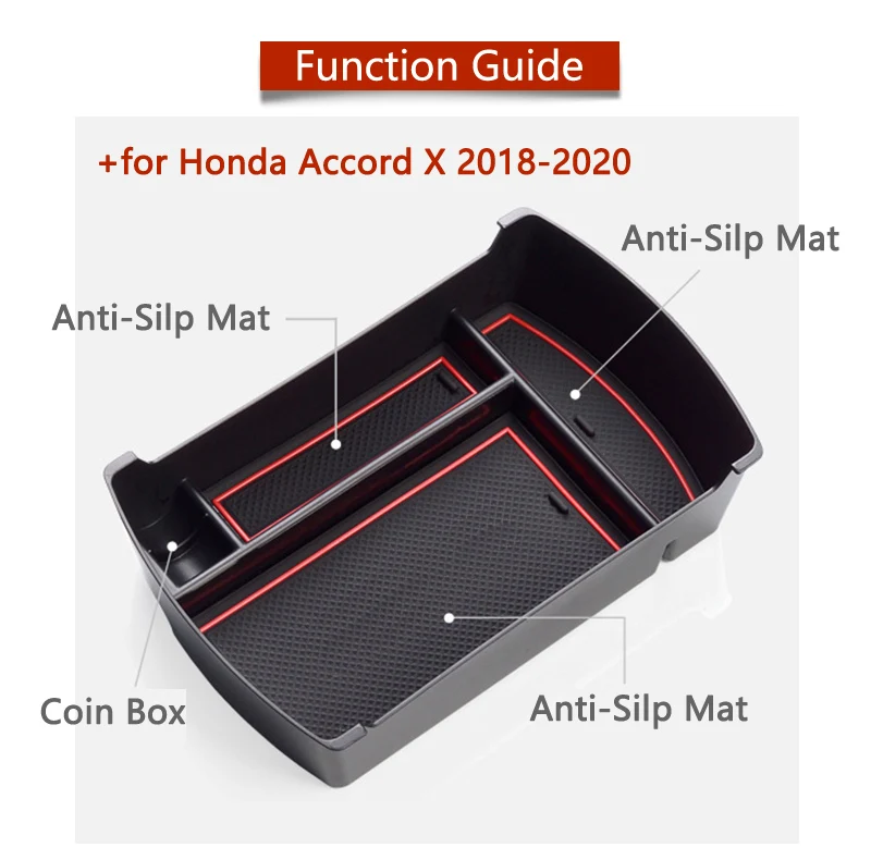 Подлокотник коробка для хранения Honda Accord 10 2018 2019 2020 укладка Tidying Органайзер X LX