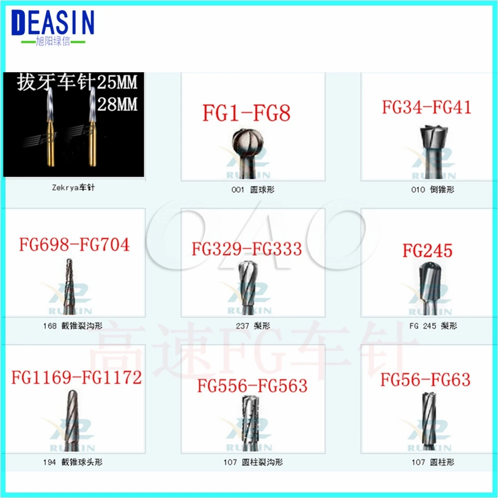 

20 PCS high quality Dental Endodontic Tungsten Carbide Burs FG 34 FG 35 FG36 FG37 FG38 FG39