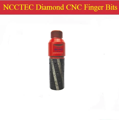 Diamond Resin filled CNC Finger Bits 25mm (D) *40mm (L) | milling cutter end mill CNC cutting tools | Grooving tools for granite