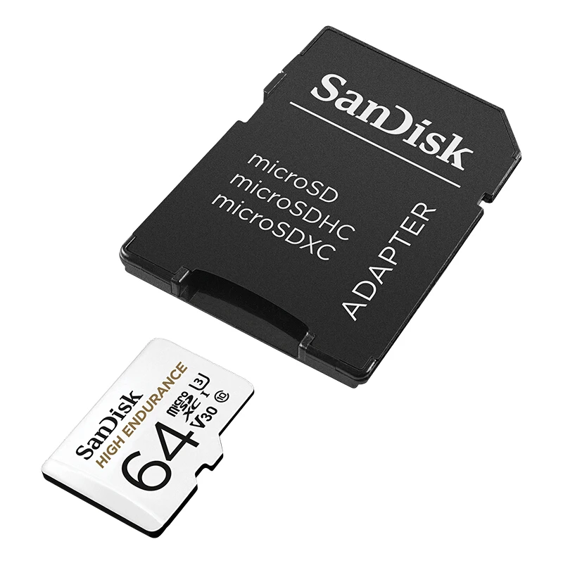 SanDisk высокая выносливость micro SD карта 32 Гб 64 памяти 128 ГБ 256 класс 10 U3 V30 Micro флэш 4 K HD