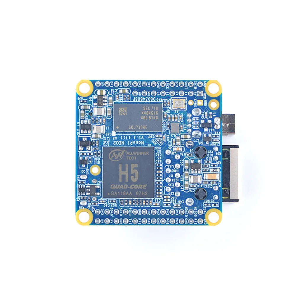 NanoPi NEO2 LTS Development Board быстрее чем Raspberry PI 40x40мм (512 МБ/1 ГБ DDR3 RAM) ARM Cortex A53 Allwinner
