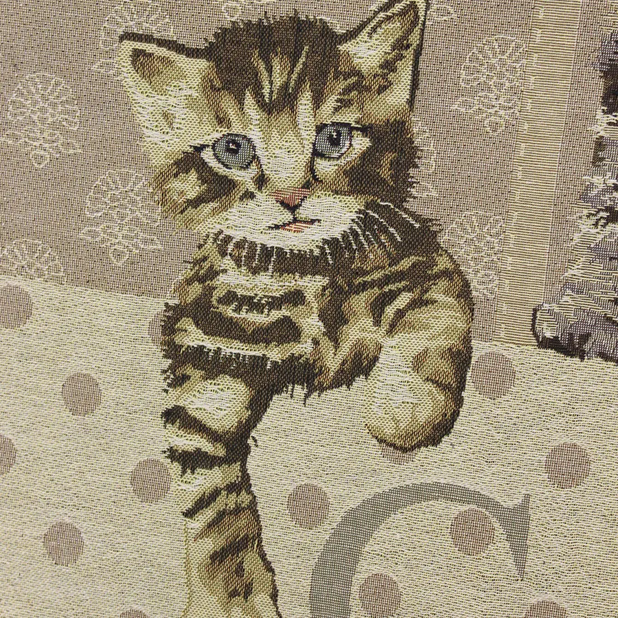 Высококачественная подушка для дивана с рисунком кошек тканевая лоскутная