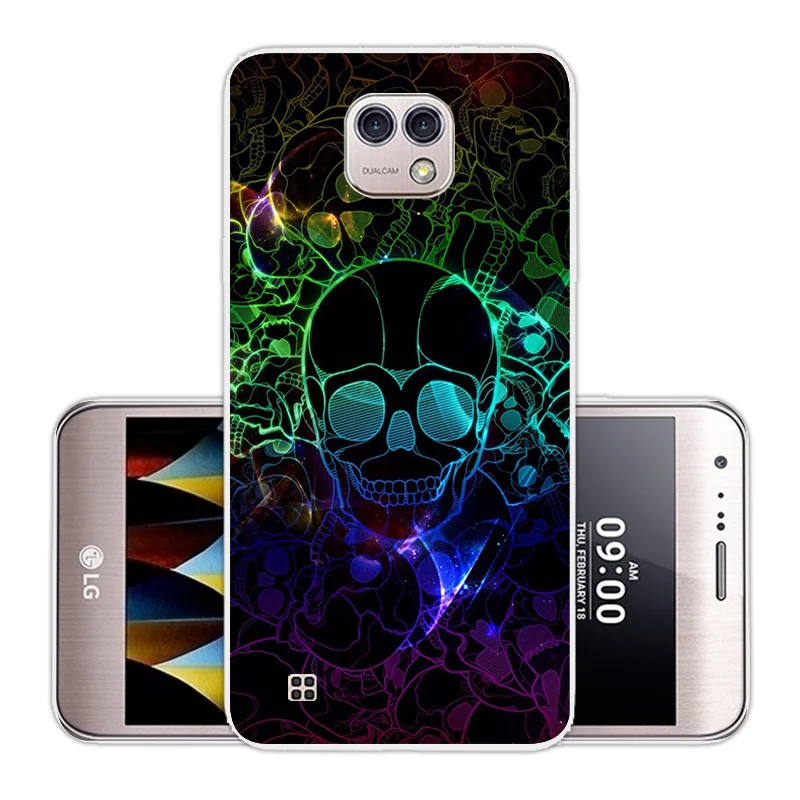 Чехлы для LG X Cam K580 K580Y Xcam K580DS 5 2 дюйма мягкий силиконовый прозрачный ТПУ Синий