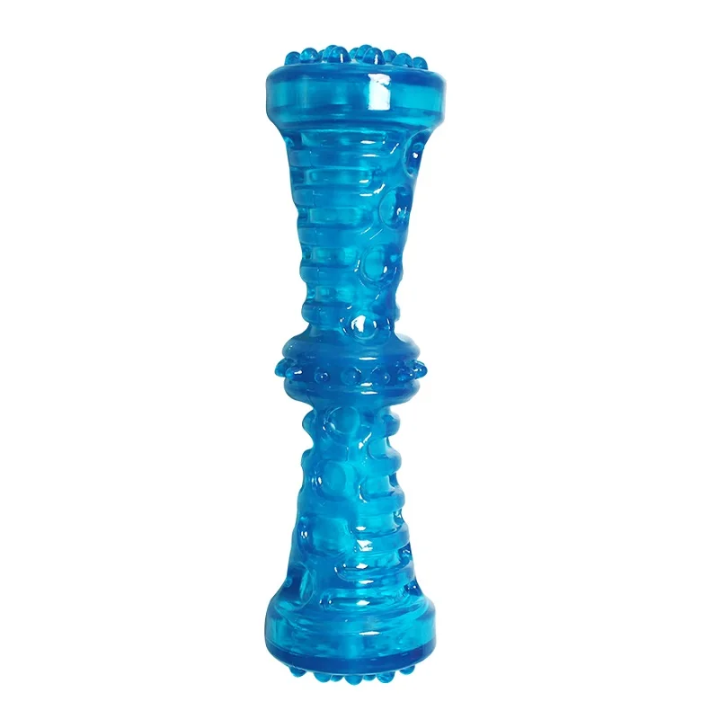 Blue Игрушечная собака, издающая звуки интерактивные кошачьи игрушки в форме футбола резиновая игрушка для собак Balle Chien собака игрушка со звуком устойчивый к жеванию игрушки для больших собак - Цвет: Blue