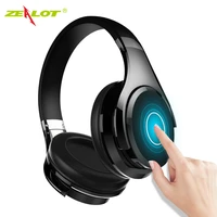 zealot b21 wireless bluetooth headphones foldable bass wireless headset with microphone for computerphones touch control