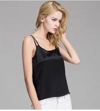 Women's blockbuster condole belt vest 100% mulberry silk joker sexy cultivate one's morality 2