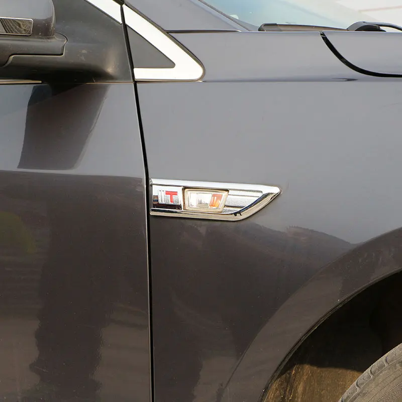 Carmilla для CHEVROLET Chevy CRUZE Aveo Sail ABS хромированная отделка сигнальная лампа крышка светильник боковое украшение-эмблема отделка спортивный стиль