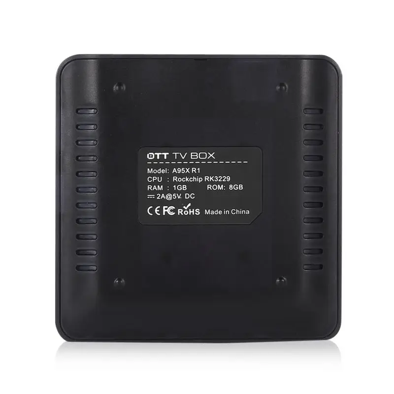 ТВ приставка A95X R1 Android 7 1 четырехъядерный Amlogic S905W ГБ/8 ГБ 2 ГБ/16 Wi Fi 4K x 2K HD 0 H.265|android tv