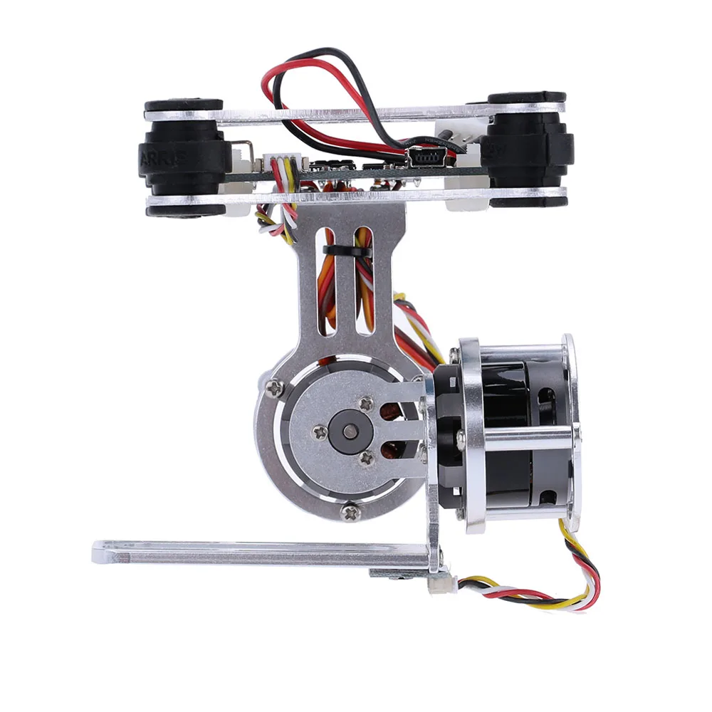 Собранный 2-осевой алюминиевый бесщеточный шарнир PTZ w/BGC 3 1 контроллер и датчик