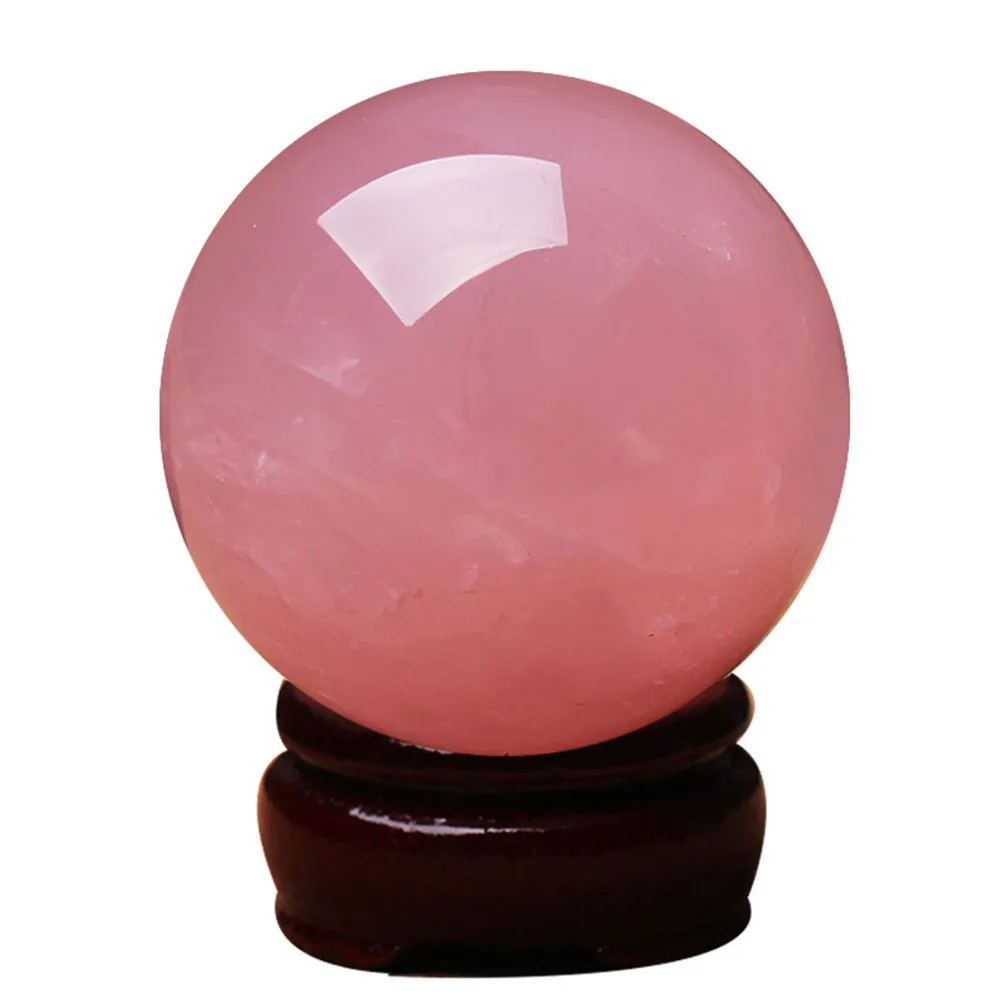 Прозрачные шарики из натурального кварцевого кристалла черные обсидиановые