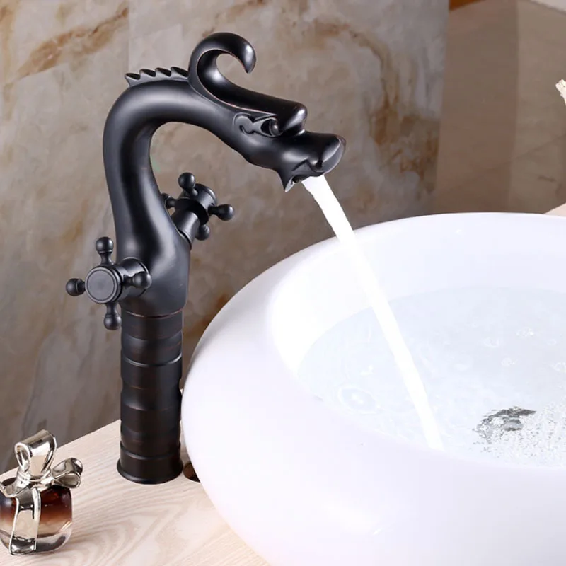 Смеситель для раковины в ванную комнату латунный кран с одной ручкой крепление