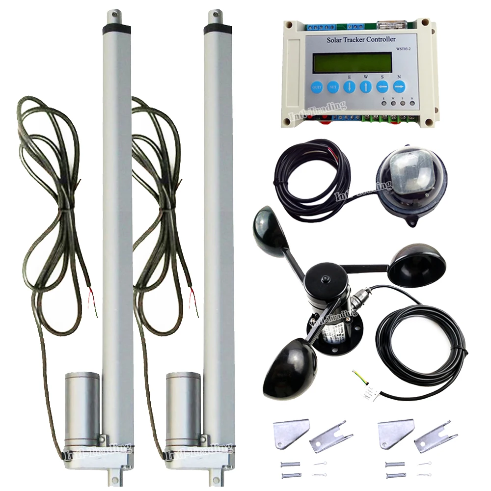 Трекер на солнечной батарее устройство для автоматического управления линейным