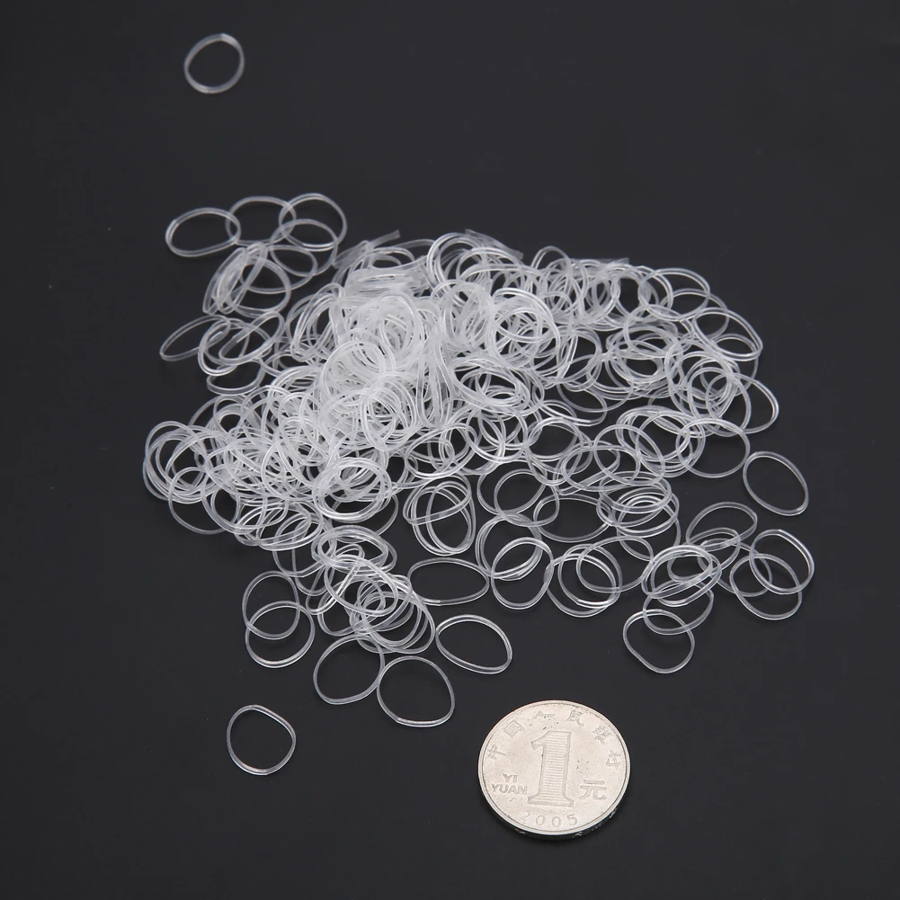 200 шт. резинка для волос держатель хвоста эластичные держатели