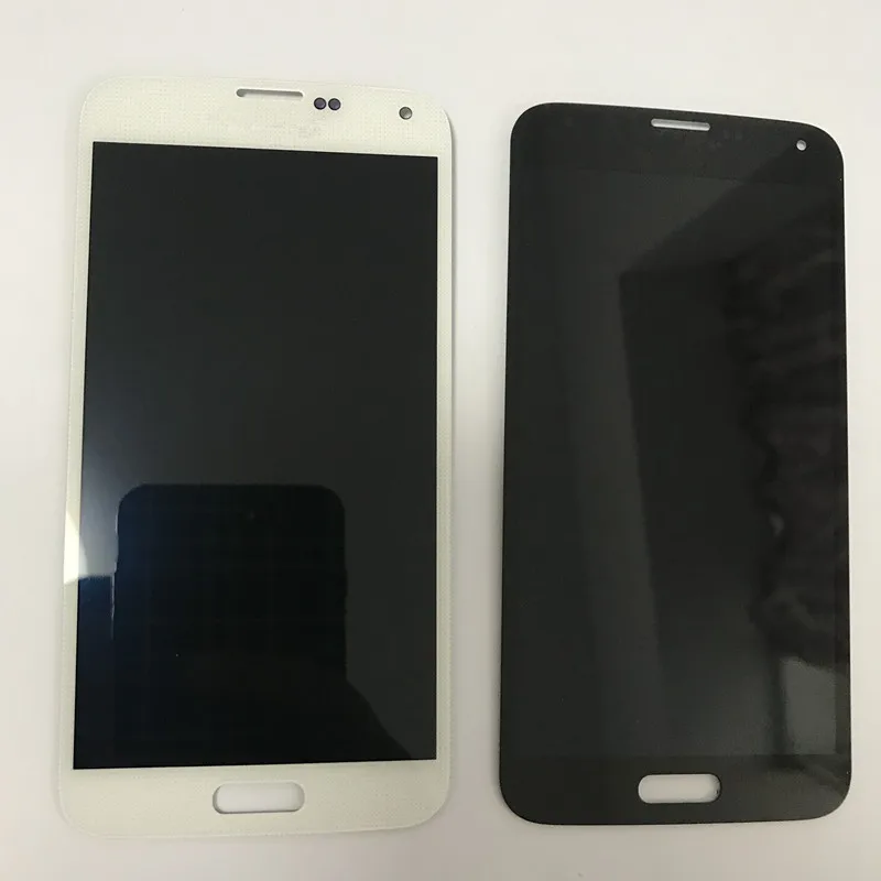 100% протестированный ЖК дисплей Super AMOLED Burn Shadow для Samsung S5 LCD G900 G900F G900H экран с