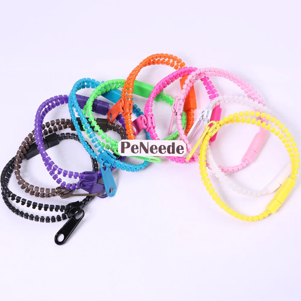 10 шт. высокое качество застежка-молния браслет Непоседа игрушка для СДВГ и