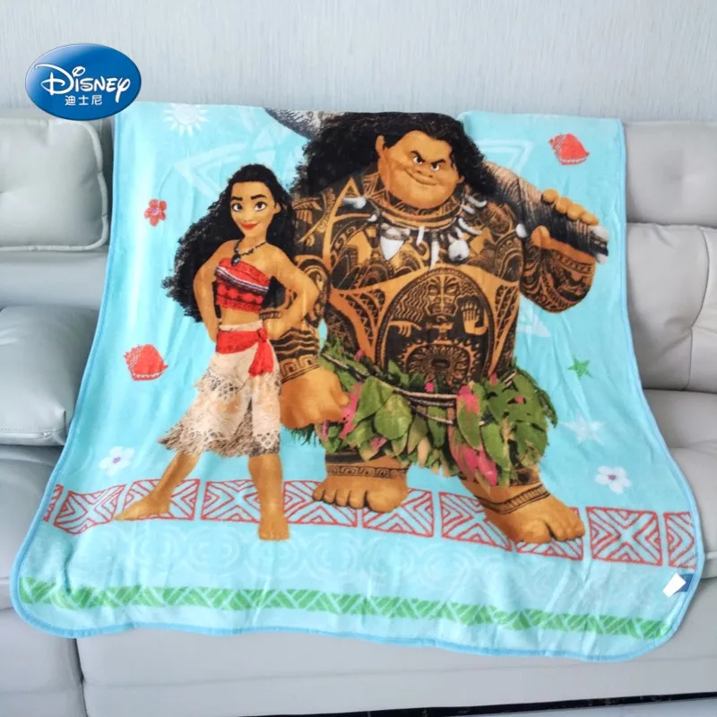 Disney мультфильм Моана и Мауи плюшевое одеяло бросок 46x60 дюймов для детей на