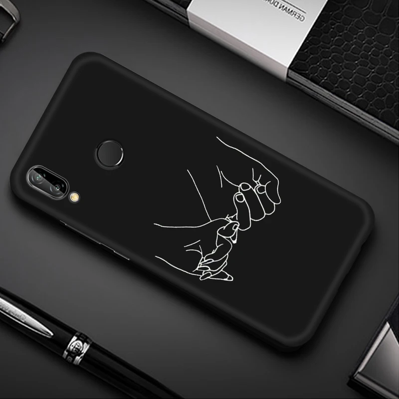 19 Силиконовый чехол для телефона Huawei P30 P20 Mate 20 Pro Lite с узором для Huawei Honor 8X Max 8C 10 9 Lite 7X Y9 Nova 3i 3 - Цвет: 19