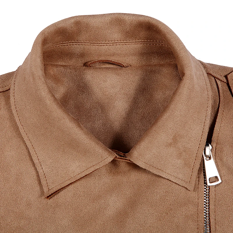 GLO-STORY 2019 Новая мода весна Женщины карман на молнии замшевая из искусственной кожи