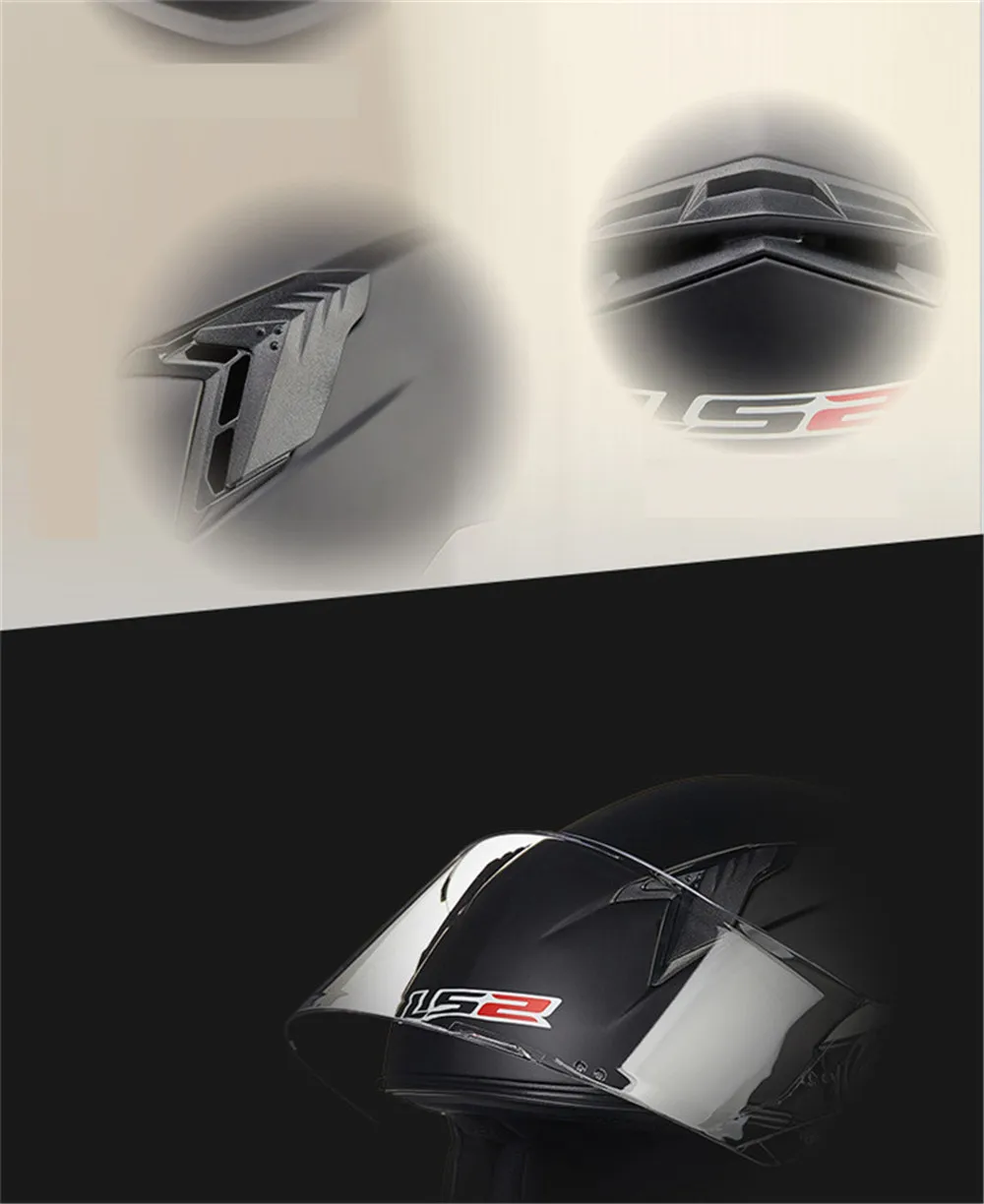 LS2 FF358 мотоциклетный шлем анфас мотоциклетный мужской гоночный шлем Moto Casco Capacetes de Motociclista