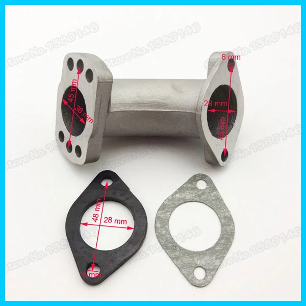 Грязь велосипед карбюратор Mikuni 28 мм воздушный фильтр Впускной трубопровод