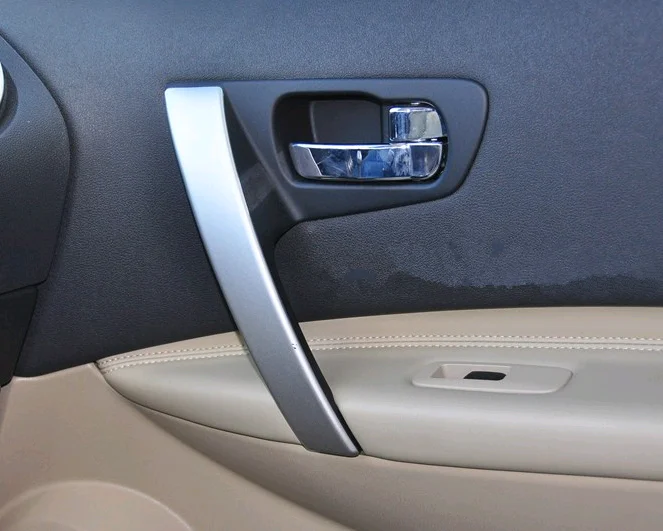 Ручки для межкомнатных дверей декоративное покрытие/пластины для Nissan Qashqai 2008 2009 2010 2011 2012 2013 DB014