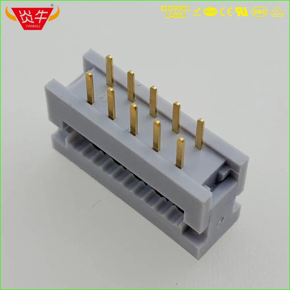Фонарь 2 54 мм шаг 2*5P 10 контактный разъем разъемы IDC ISP JTAG HEADER для плоского