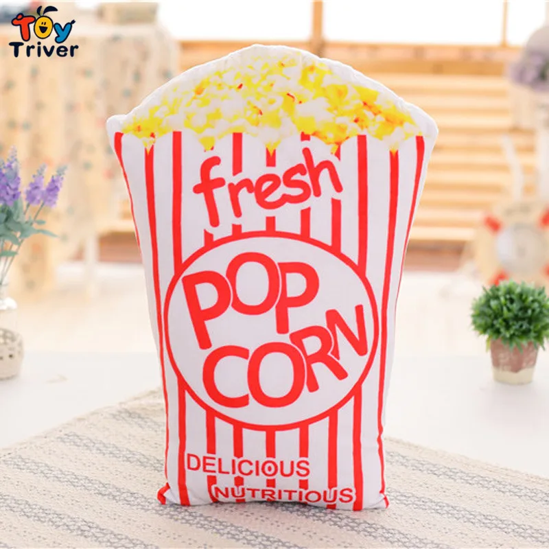 Pop Кукуруза Кола Чипсы Картофель фри закуска плюшевая мягкая игрушка кукла