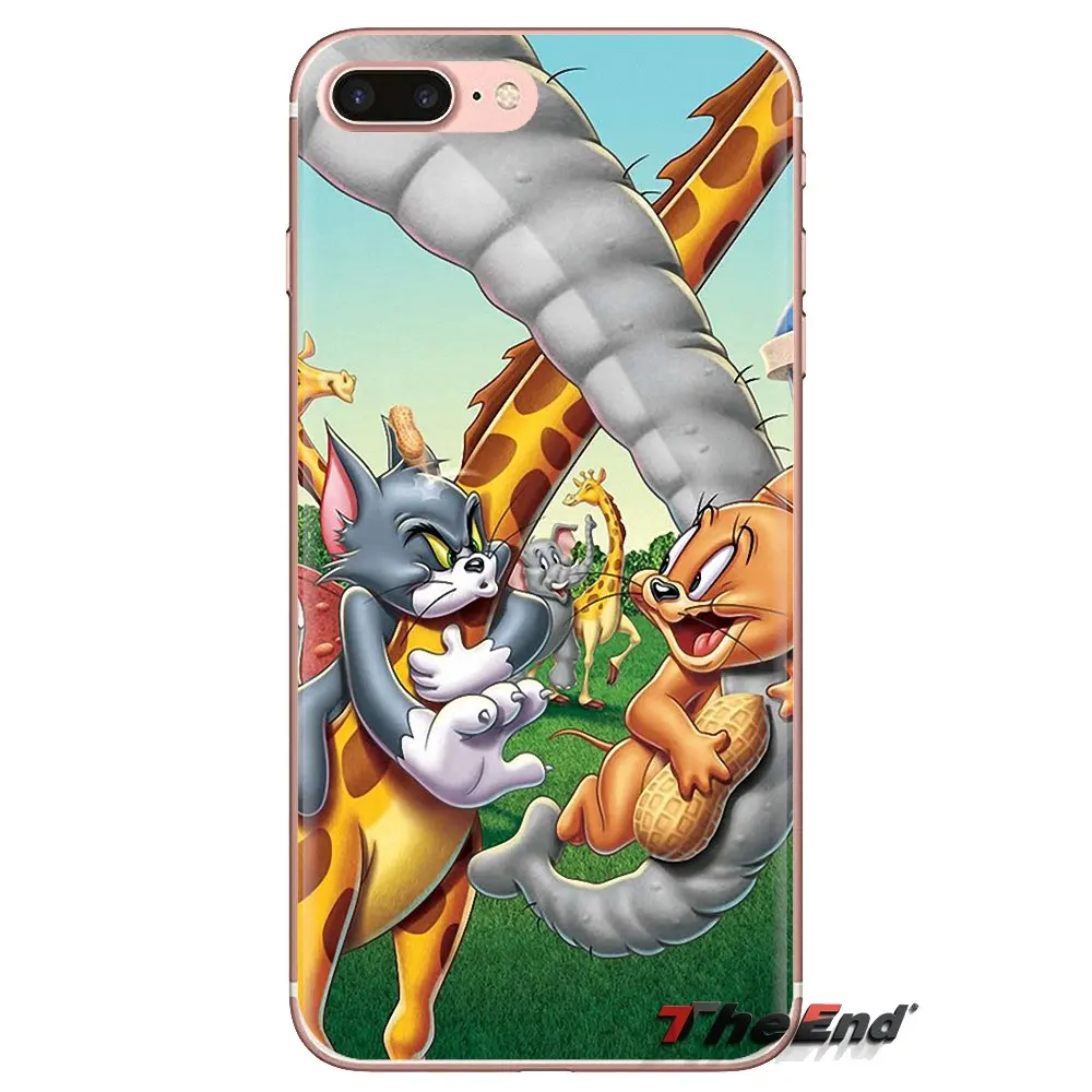 Мультяшный том Кот и Джерри мышь для Xiaomi Mi4 Mi5 Mi5S Mi6 Mi A1 A2 5X 6X 8 9 Lite SE Pro Max Mix 2 3 2S
