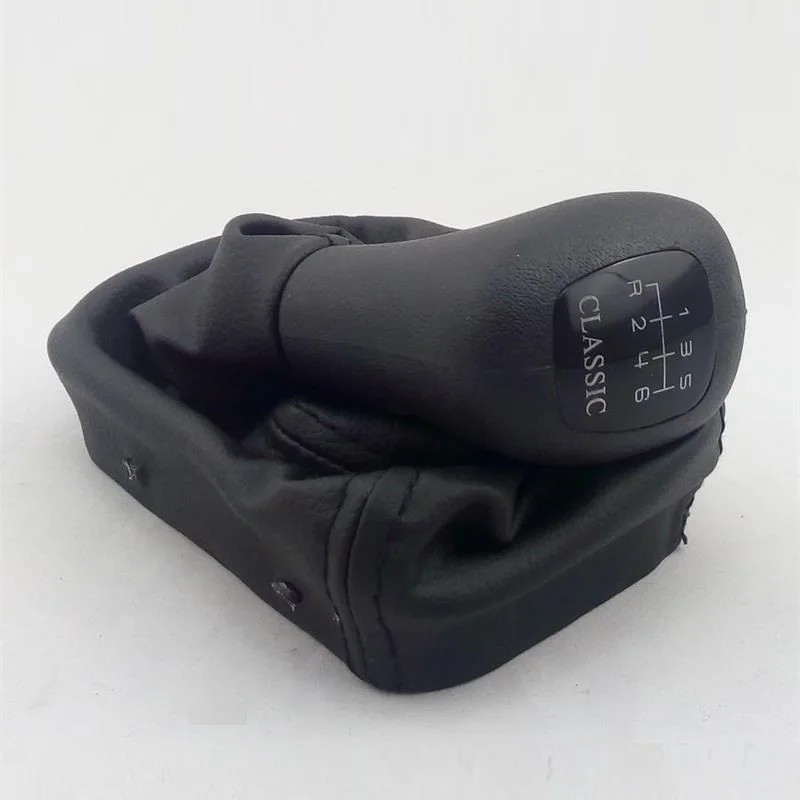 Кожаная ручка переключения передач для Mercedes Benz W202 C (93-01) W208 CLK (97-03) W210 E (95-03) стиль