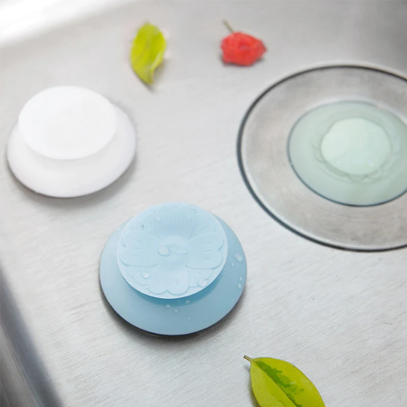 Резиновый Круглый Силиконовый Фильтр для раковины фильтр воды трап пола ловушка