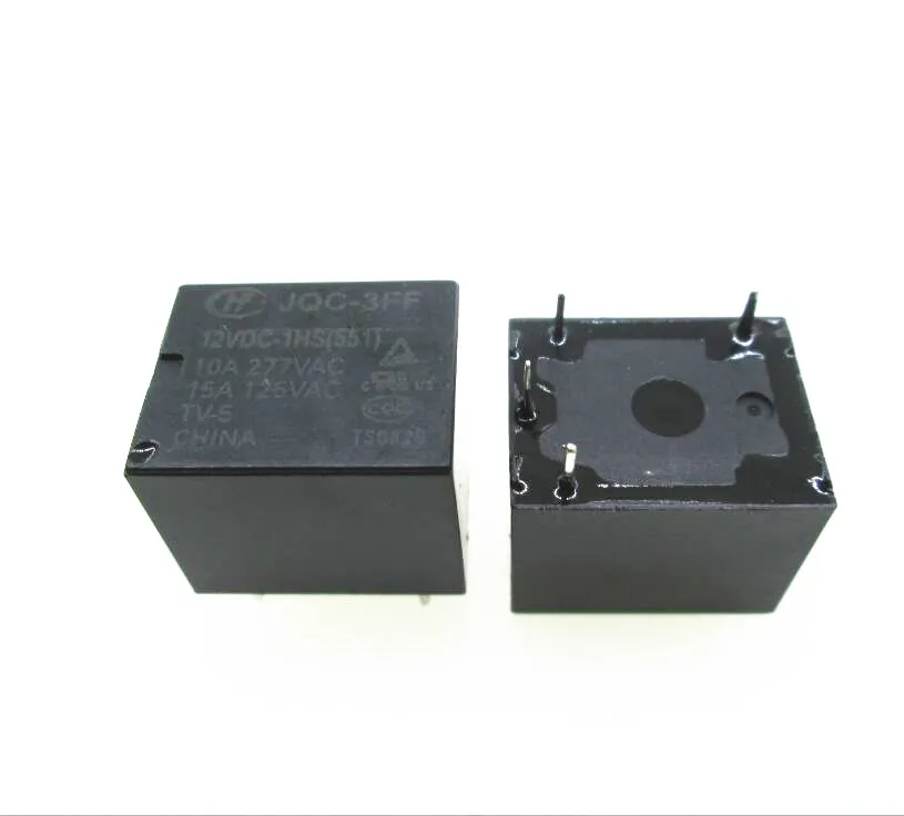 Новое реле 12V JQC 3FF 12VDC 1HS 012 HF3FF HS 12В DC12V 10A DIP4|Реле| |