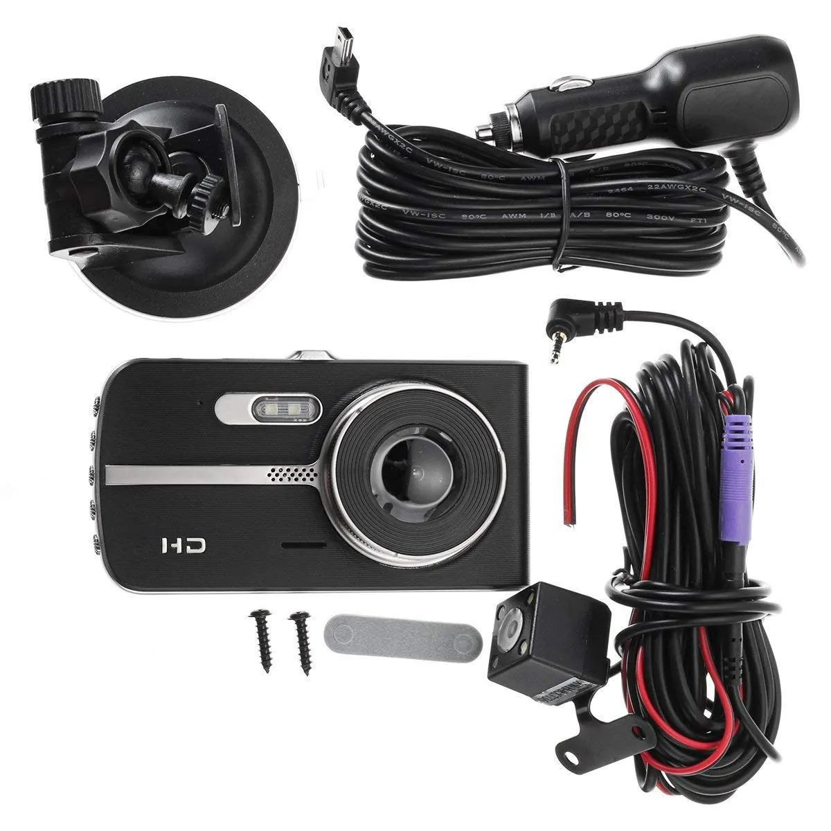 Dash камера IPS 4 0 &quotWDR 1080P автомобильная регистратор видеорегистратор g сенсор Adas