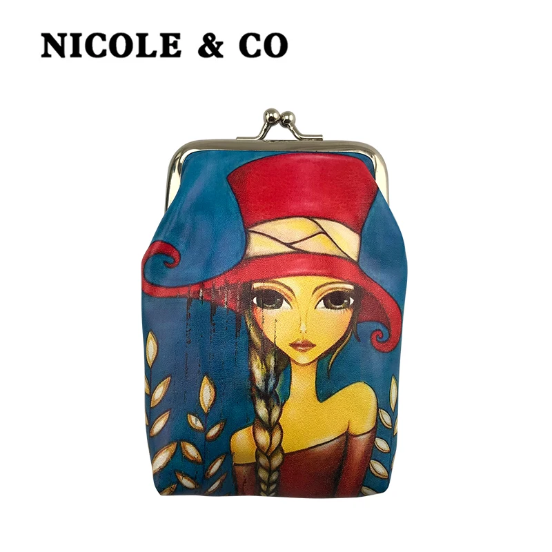 Кошелек NICOLE &amp CONEW женская сумка через плечо для девочек кошелек с держателем