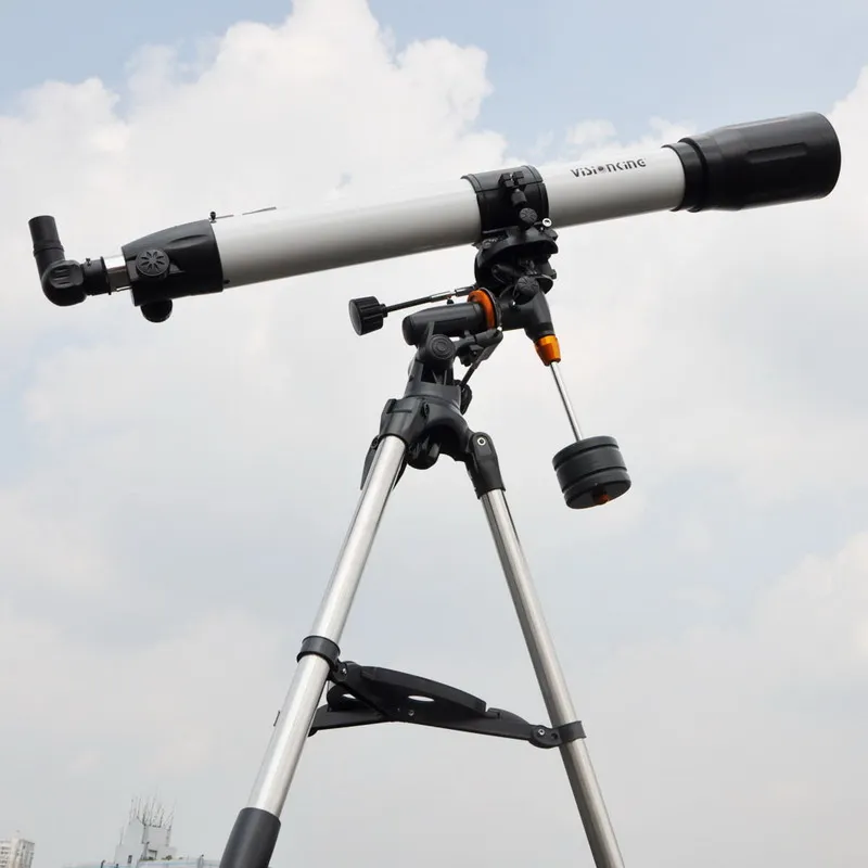 Астрономический телескоп Visionking 90 мм 1000 с Экваториальным креплением|telescopic