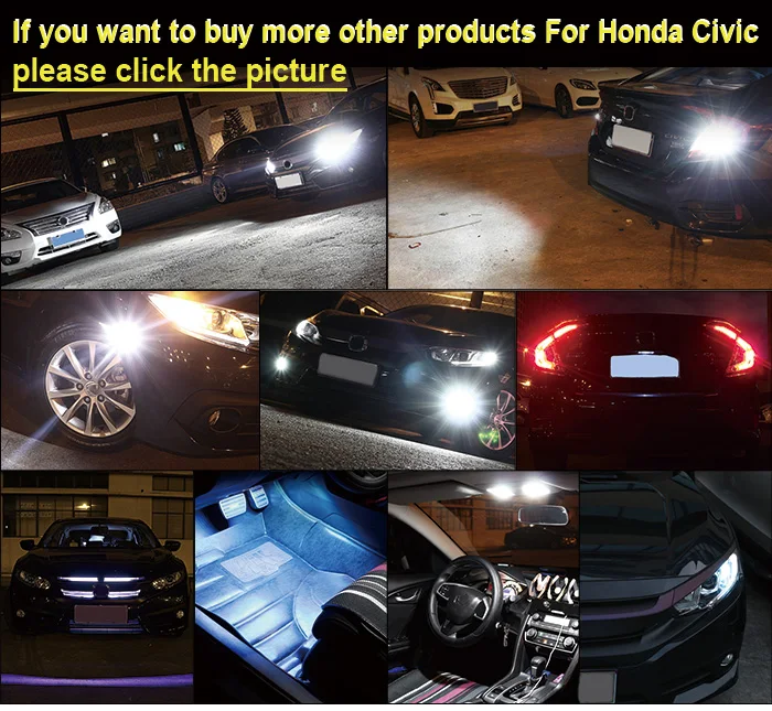 Tcart T20 7443 светодиодный автомобильный стоп-сигнал для Honda Civic аксессуары