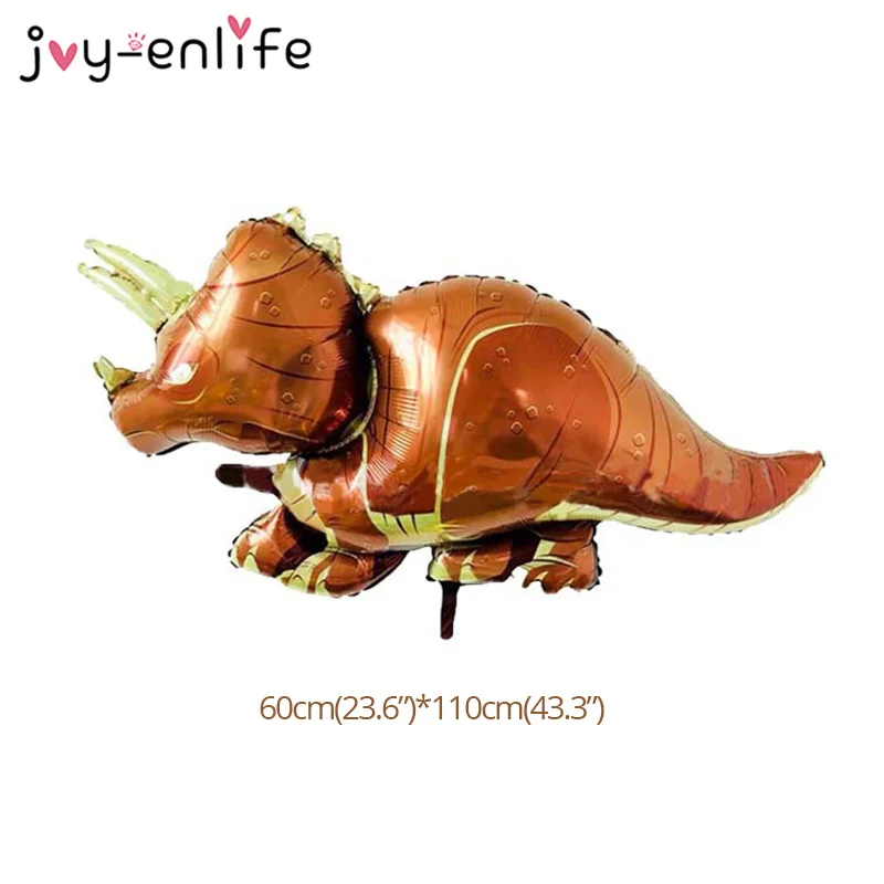 1 шт. гигантский динозавр Фольга Воздушный шар Мальчики воздушные шарики в виде