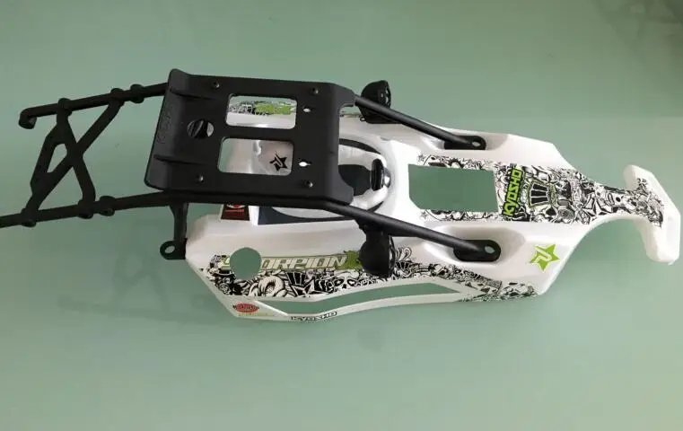Боди и рулон клетка для Kyosho Scorpion XXL VE Тип 2 1/7 масштаб 2wd Багги Часть # KYO30973T2B |