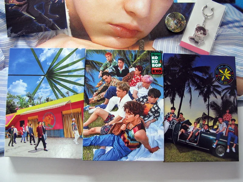 Предпродажа подписанный на EXO с автографом 4 й альбом военный CD + постер Kpop новая