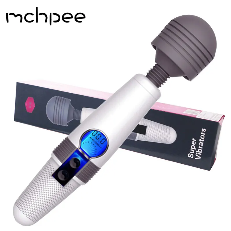 Женские фаллоимитаторы AV Stick вибраторы для женщин ЖК-дисплей сенсорный волшебная