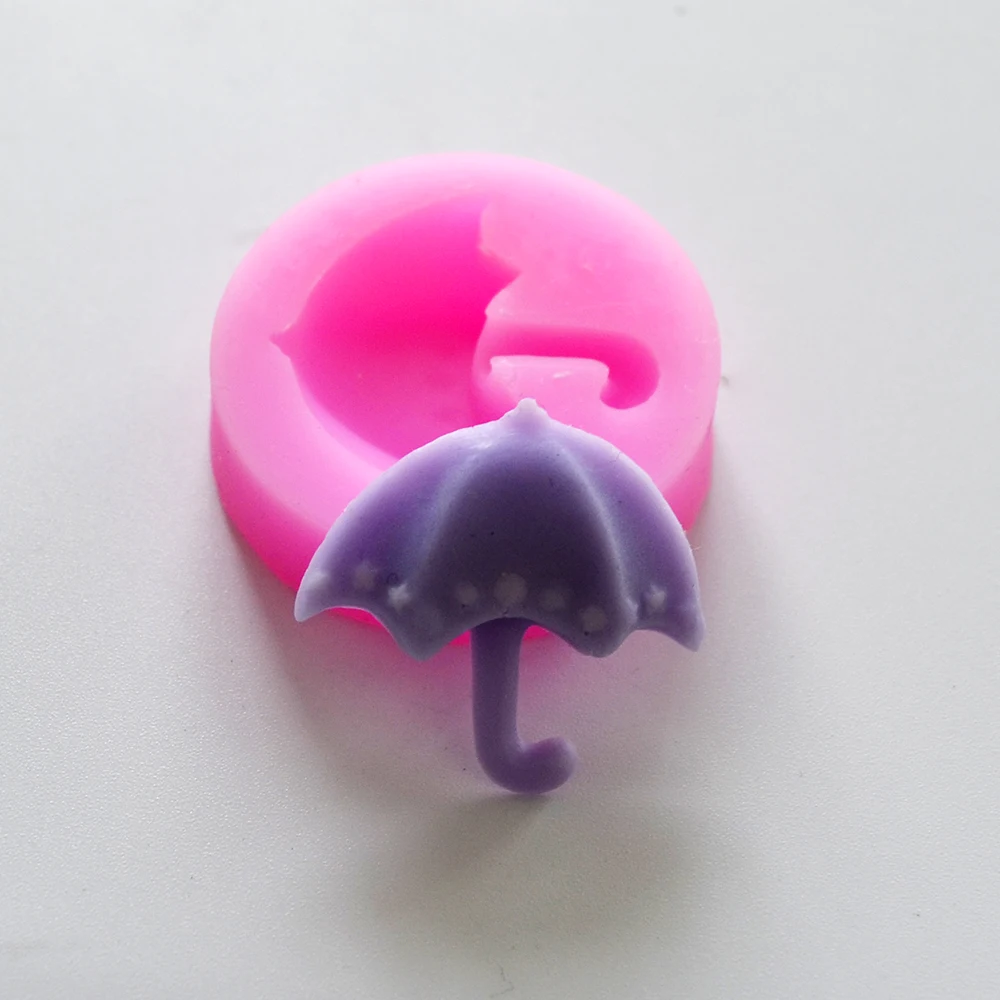 Мини-зонтичная форма силиконовые формы инструменты для украшения тортов из