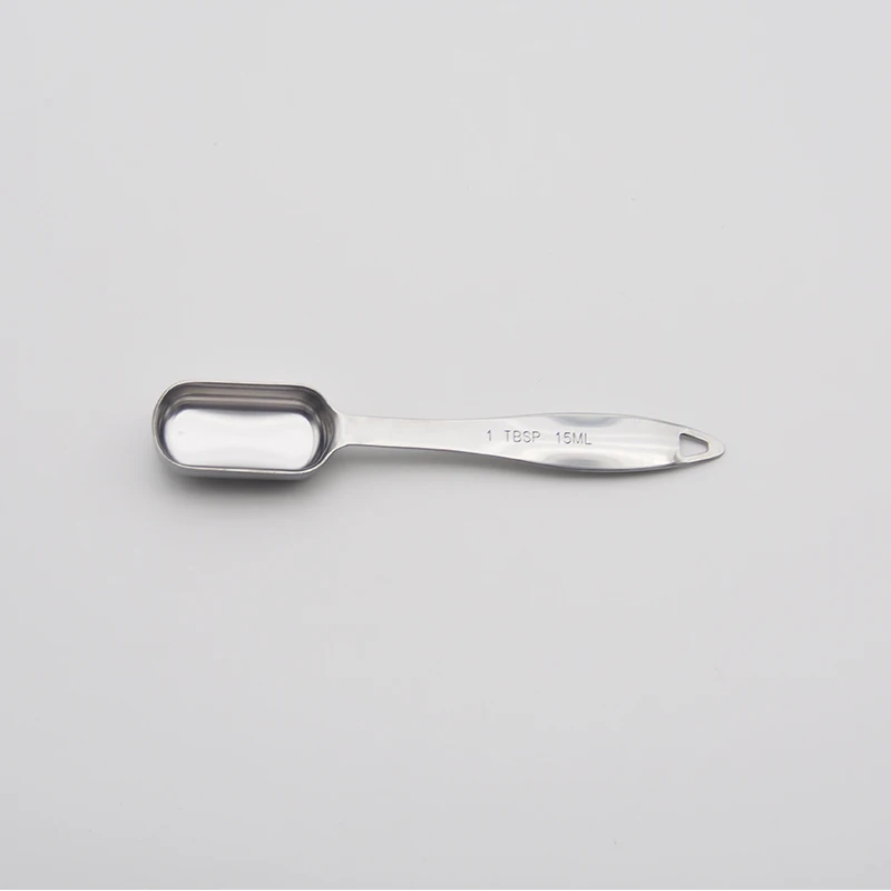 6 шт./компл. мерная ложка из нержавеющей стали тонкий узкий рот Складной