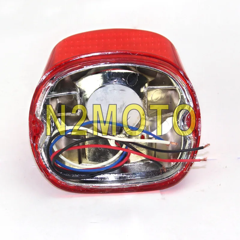 Красный мотоциклетный светодиодный задний светильник тормозной для Harley Sportster