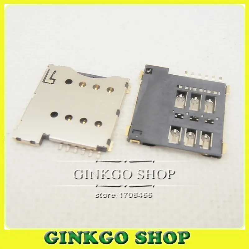 4000 шт самонажимной 6P 8 отверстий Micro SIM разъем|connector|connector 6p |