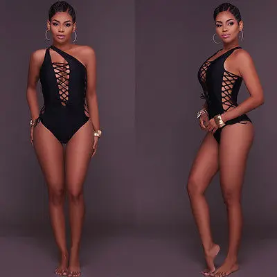 Пикантные женские новые купальники бикини 2017 Бразильские Купальники Монокини с