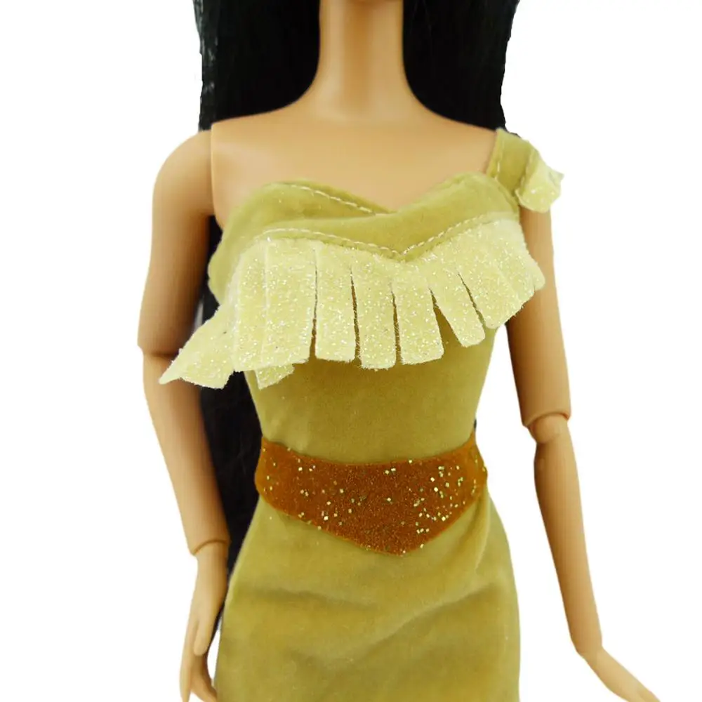 1 шт. модное сказочное платье принцессы копия Pocahontas мини юбка праздничная одежда