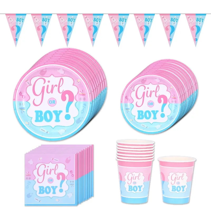 Украшение для вечеринки с изображением фламинго новинка 2019 набор детского душа